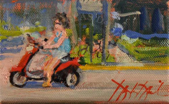 Waiting on the Light, Key West, FL, #2334