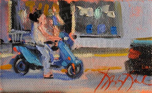 Caught in Traffic, Key West, FL, #2335