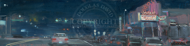 The Vogue, Indianapolis, IN (unframed with finished edges), #4022