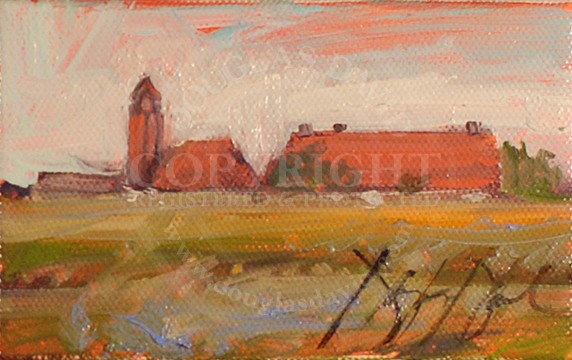 French Countryside from the Train, #2054