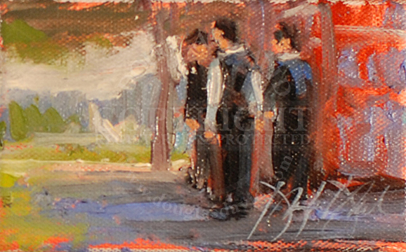 Waiters in the Tuileries, #2060