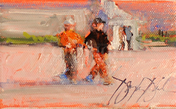 A Morning Jog Near the Louvre, #2072