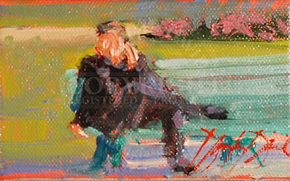 Taking a Break, Paris, #2076