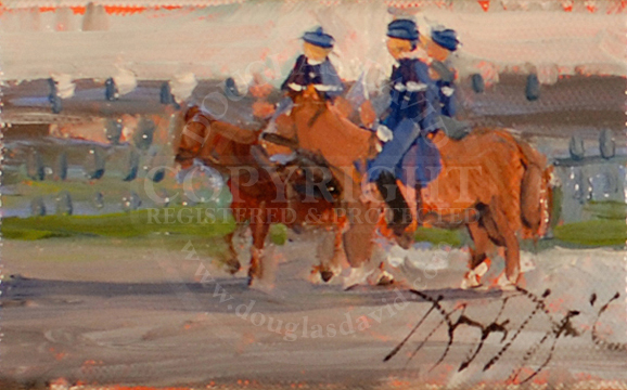 Early Patrol in the Tuileries, #2077