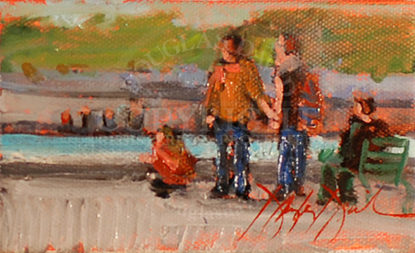 Watching the Ducks, Paris, #2086