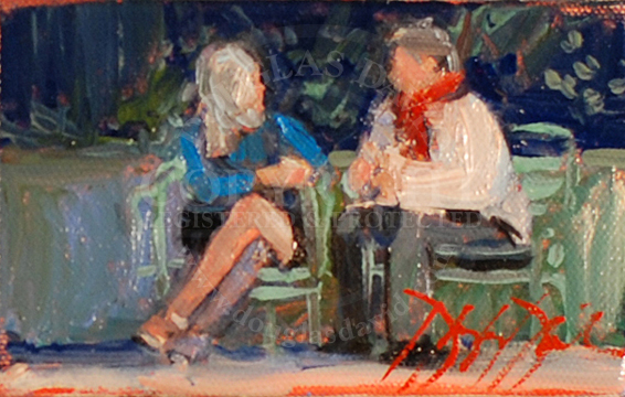 Discussing Life, Paris, #2092