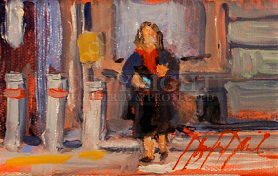 Crossing Street, Paris, #2099