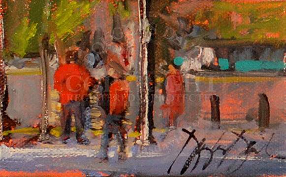 Crossing the Champs Elysees, #2109