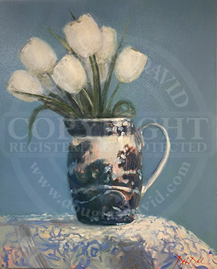 White Tulips, #4508