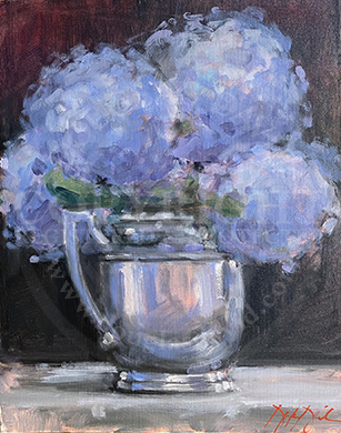 Blue Hydrangea, #4525